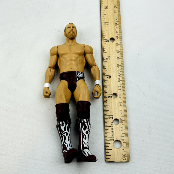 WWE Daniel Bryan 2011 Basic Best of 2012 Wrestling Figure Issues Flaws - Picture 6 of 6